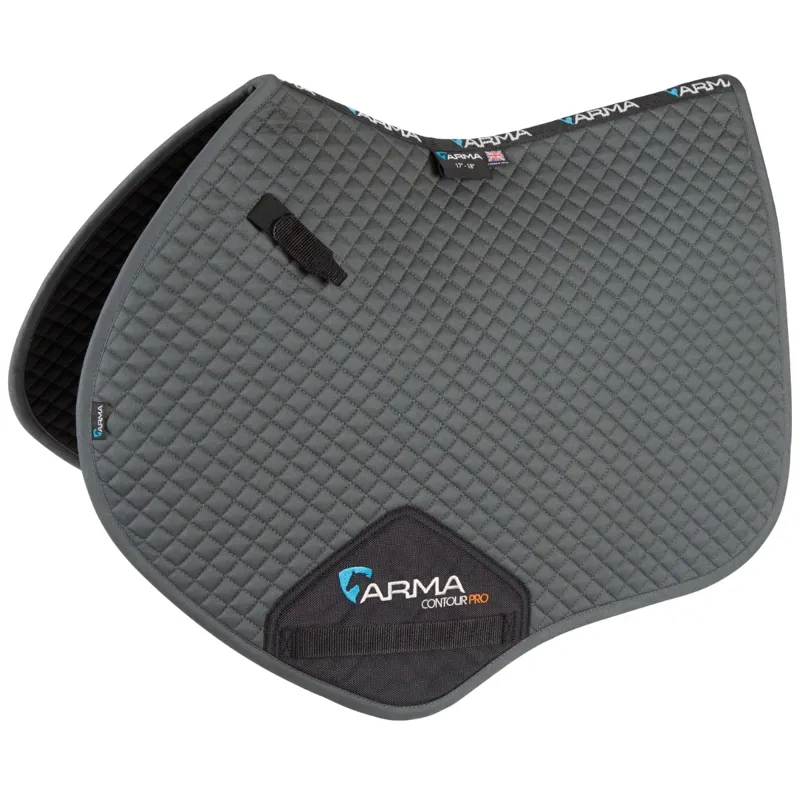 Shires ARMA Jump Saddlecloth - Grey